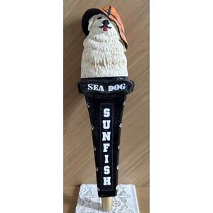 SEA DOG BREWING  Beer Figural Dog Draught Tap Handle Sunfish